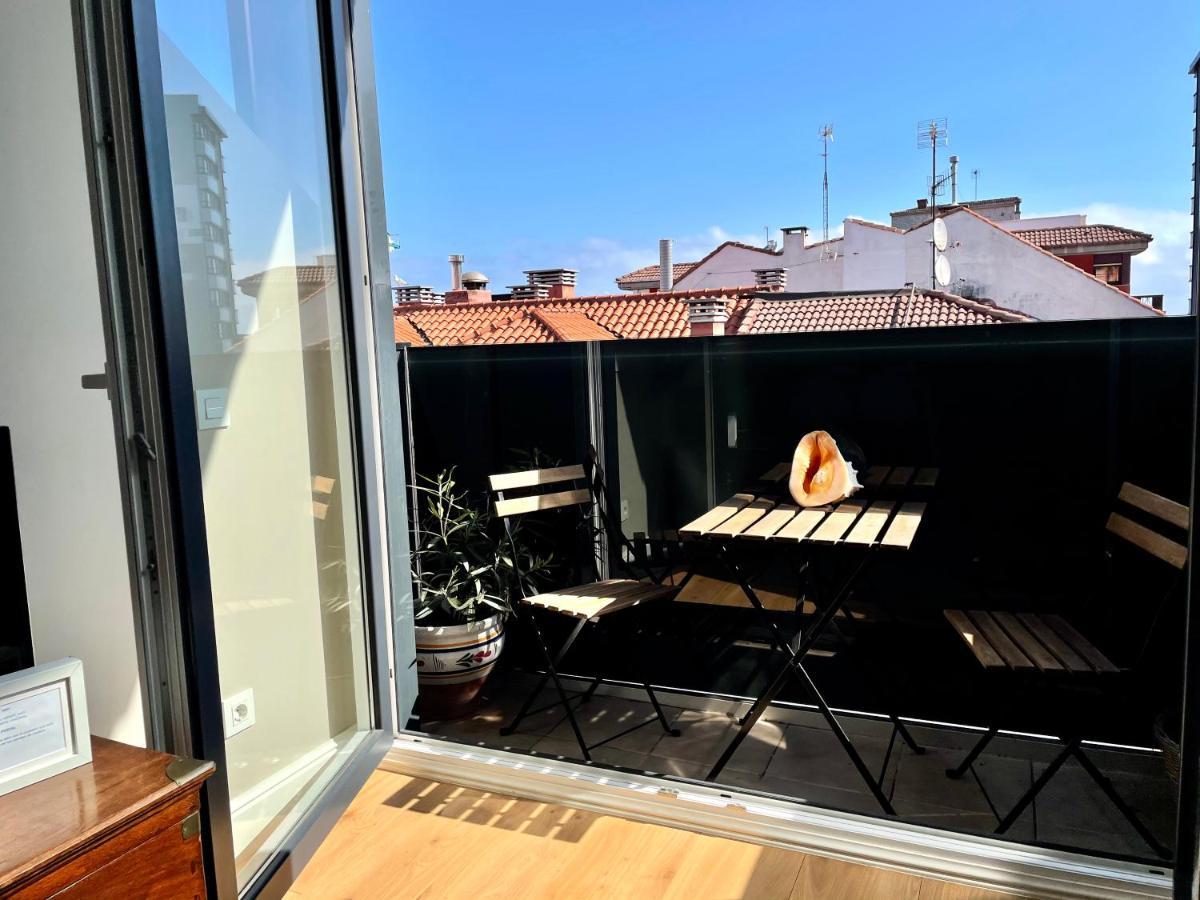 Atico Marques Vistas Al Mar - Garaje Opcional Leilighet Gijón Eksteriør bilde