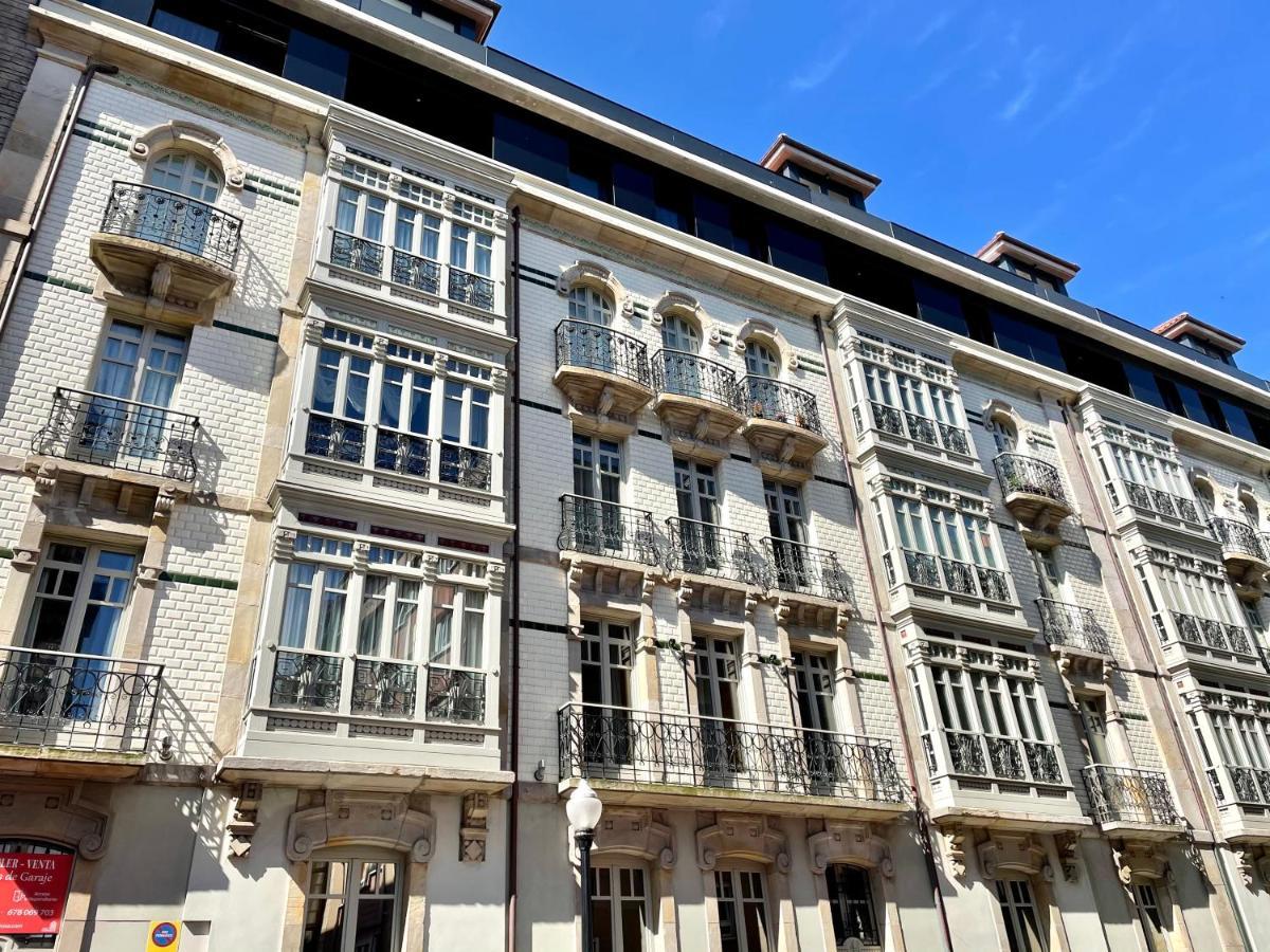 Atico Marques Vistas Al Mar - Garaje Opcional Leilighet Gijón Eksteriør bilde
